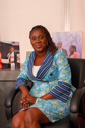 Koffi Evelyne, Directrice des Institutions Socio-Éducatives (DISE) au Ministère de la Promotion de la Jeunesse, de l'Insertio